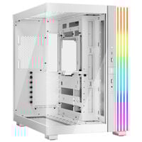 be quiet! Light Base 600 DX PC Case, Mid Tower, Tempered Glass, ARGB - white