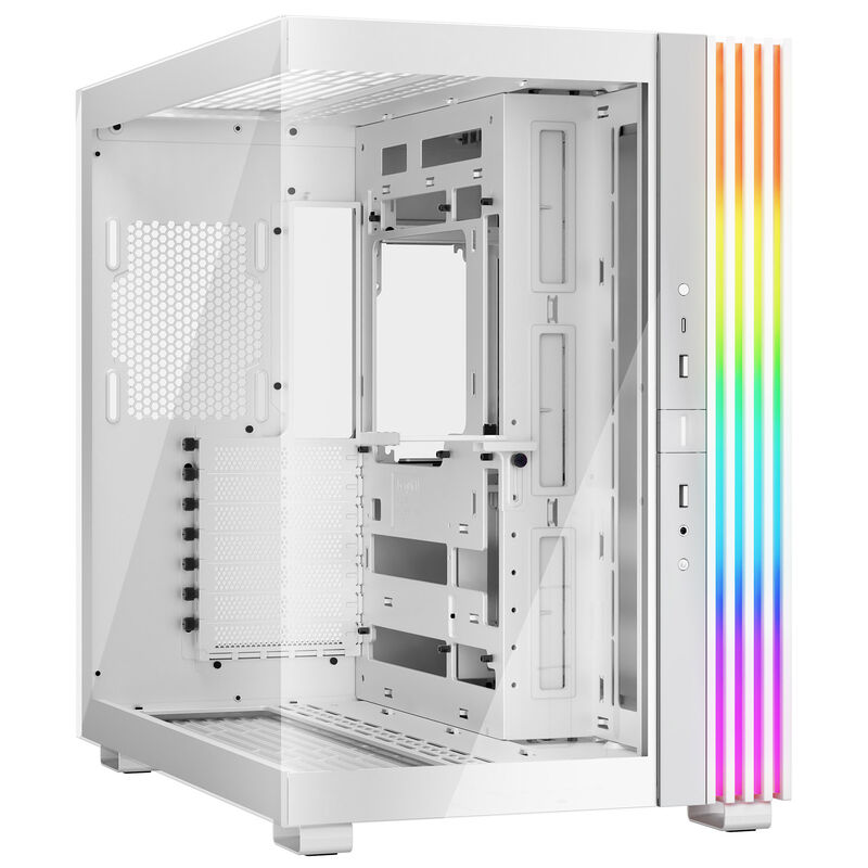 be quiet! Light Base 600 DX Midi-Tower, Tempered Glass, ARGB - weiß