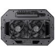 Thermaltake The Tower 600 PC Case, Mid Tower, ATX, Tempered Glass &ndash; includes 2x 140mm Fans, Black image number null