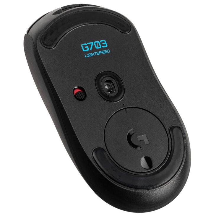 Logitech G703 Hero Lightspeed Gaming Maus - schwarz image number 6