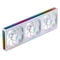 Jonsbo ZA-360 L&uuml;fter, Reverse Blade, PWM, ARGB - 360mm, wei&szlig;