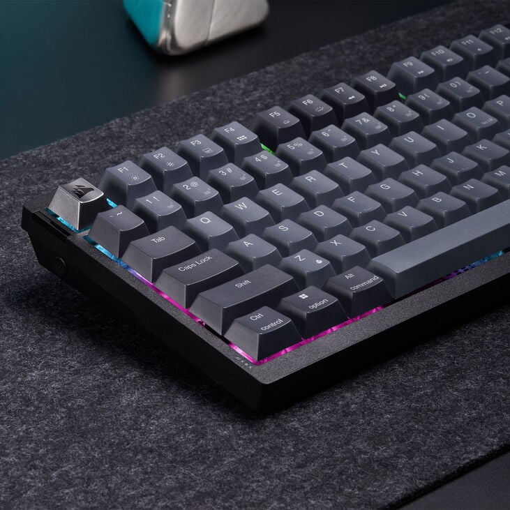Corsair Gaming K65 Plus Wireless 75% RGB Gaming Tastatur, MLX RED - schwarz, grau image number 7