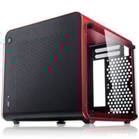 Raijintek METIS EVO TG Mini-ITX Gehäuse, Tempered Glass - rot