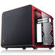 Raijintek METIS EVO TG Mini-ITX Gehäuse, Tempered Glass - rot