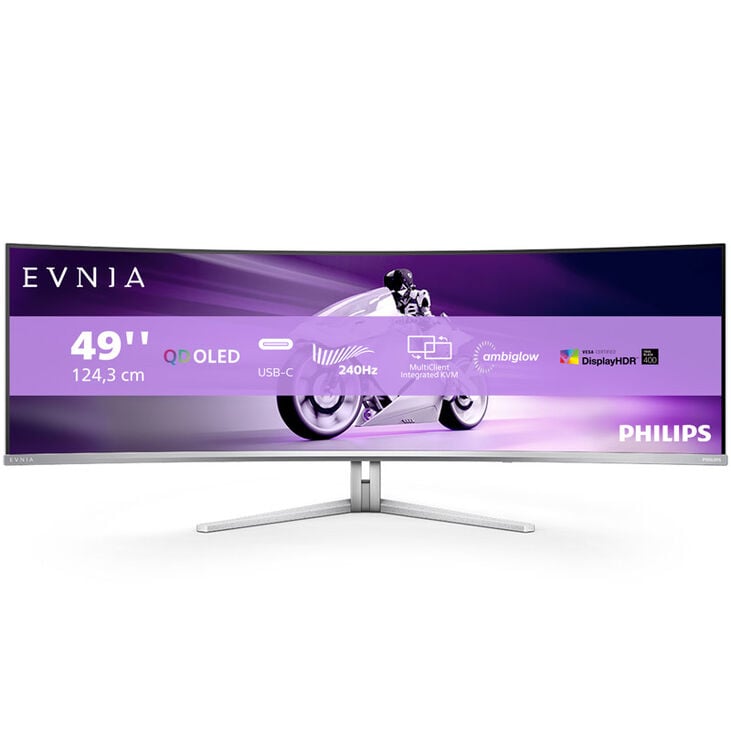 Philips Evnia 49M2C8900, 49 inch Gaming Monitor, 240 Hz, OLED, Adaptive-Sync image number 2