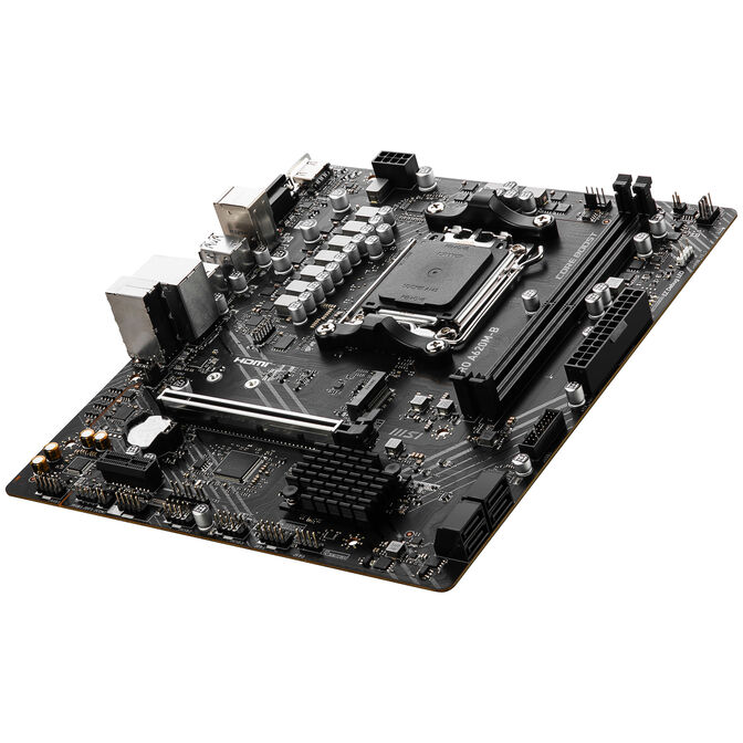 MSI PRO A620M-B motherboard AMD A620 Socket AM5 micro ATX image number 4