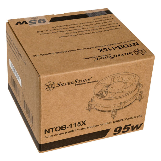 SilverStone Nitrogon NT08-115X-V2 CPU-K&uuml;hler, PWM - 92mm image number 6