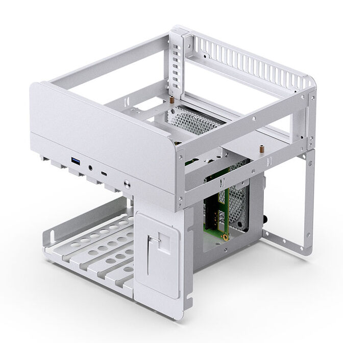 Jonsbo N2 Mini-ITX NAS case - white image number 6