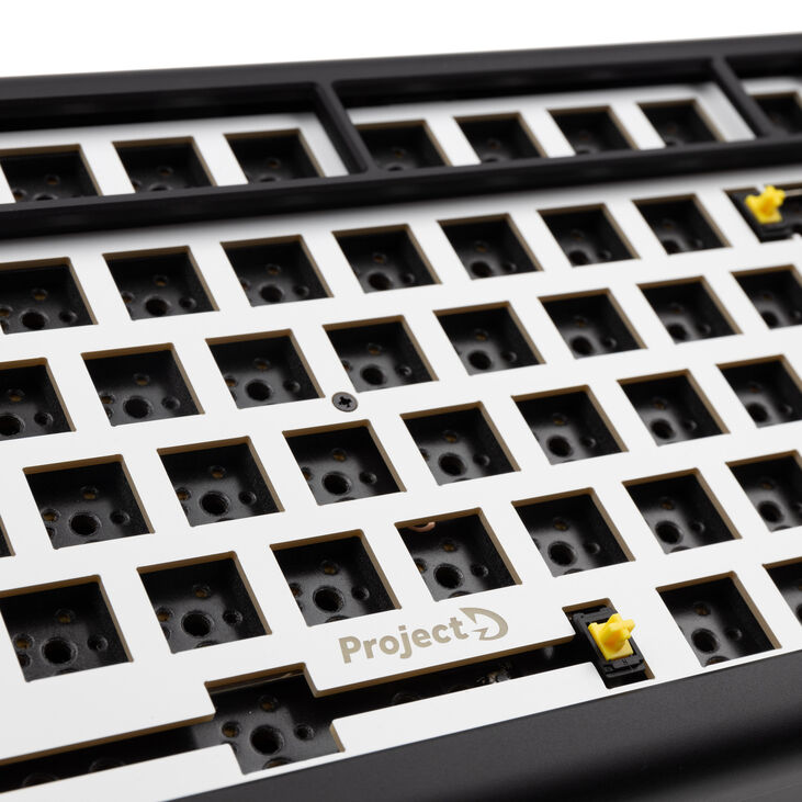 Ducky Tinker 75 Barebone Gaming Keyboard, RGB - black (ISO-DE) image number 4
