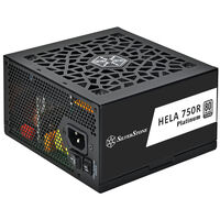 SilverStone HELA 750R 80 PLUS Platinum Netzteil, ATX 3.1, PCIe 5.0 - 750 Watt, schwarz