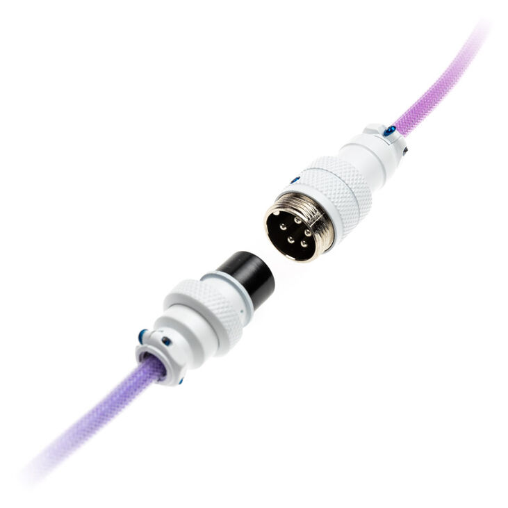 Ducky Premicord Azure Coiled Cable, USB Typ C auf Typ A - 1,8m image number 1
