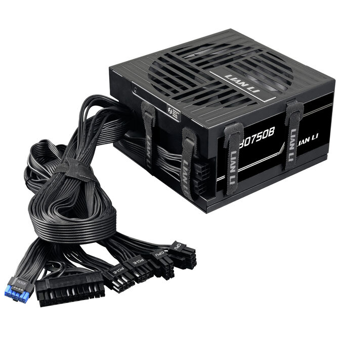 Lian Li RB Series 80 PLUS Bronze Netzteil, teilmodular, PCIe 5.1, ATX 3.1 - 750 Watt, schwarz image number 1