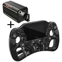 Asetek SimSports Invicta Formula Steering Wheel - black + The Invicta Wheelbase (27 Nm)