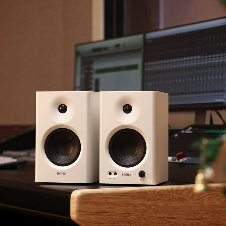 Edifier MR4 Stereo Lautsprecher Paar - weiß image number 3