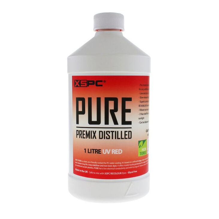 XSPC Pure Coolant, 1 litre - red, UV image number 0