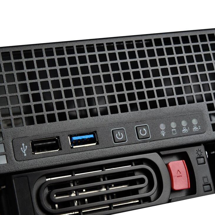SilverStone RM21-304 Rackmount Server Gehäuse, 2U, Micro-ATX - schwarz image number 4