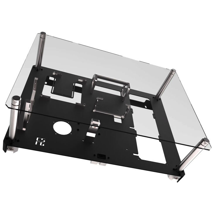 CSFG Frostbite wall housing - black, Micro-ITX image number 6