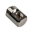 EK Water Blocks EK-Torque Adapter 90 Degree G1/4 inch Male to G1/4 inch Female - Rotatable, nickel silver image number null