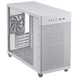 ASUS Prime AP201 Micro-ATX case, Tempered Glass - white image number null
