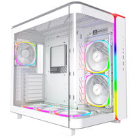 Montech KING 95 PRO Midi-Tower, Tempered Glass, ARGB - wei&szlig;