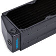 Alphacool NexXxoS HPE-60 X-Flow Radiator, Kupfer - 320mm, schwarz image number null