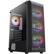 Aerocool Beam-G-BK-v2 Midi-Tower, Tempered Glass - schwarz image number null