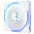 ASUS ROG Eurux GR120 ARGB PWM Fan - Reverse Blade, 3-Pack, white image number null