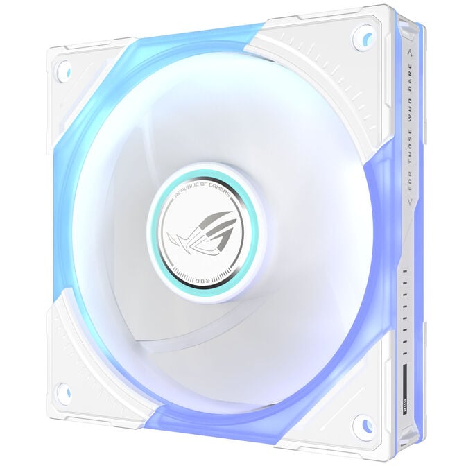 ASUS ROG Eurux GR120 ARGB PWM Fan - Reverse Blade, 3-Pack, white image number 9