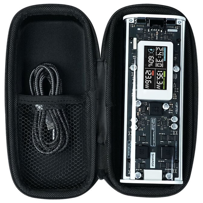 SHARGE Shargeek 170 24000 mah Powerbank - Grey image number 5