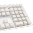 Ducky One 3 Aura White Gaming Tastatur, RGB LED - MX-Blue (US) image number null