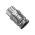Koolance QD3 Quick Disconnect straight female to 13/10mm - no-spill, silver image number null