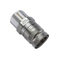 Koolance QD3 Schnellverschluss gerade weiblich auf 13/10mm - no-spill, silber