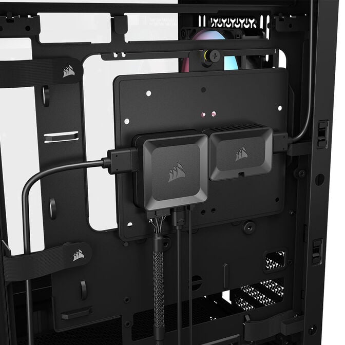 CORSAIR FRAME 4000D LCD RS PC-Geh&auml;use, Midi-Tower, ATX, ARGB, Tempered Glass - schwarz image number 17