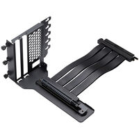 PHANTEKS Vertikales GPU-Bracket II + PCI-E 4.0 x16&nbsp;Riser Flachband-Kabel, 22 cm - schwarz
