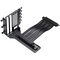 PHANTEKS Vertikales GPU-Bracket II + PCI-E 4.0 x16&nbsp;Riser Flachband-Kabel, 22 cm - schwarz
