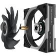 ASUS ROG Eurux GR120 ARGB PWM Fan - Reverse Blade, 3-Pack, black image number null
