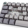 Ducky One 3 Mist Grey Mini Gaming Tastatur, RGB LED - MX-Speed-Silver image number null