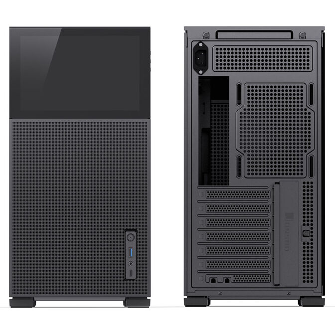 Jonsbo D41 MESH Screen ATX Case, Tempered Glass - black image number 3