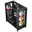 CORSAIR FRAME 4000D LCD RS PC-Geh&auml;use, Midi-Tower, ATX, ARGB, Tempered Glass - schwarz image number null