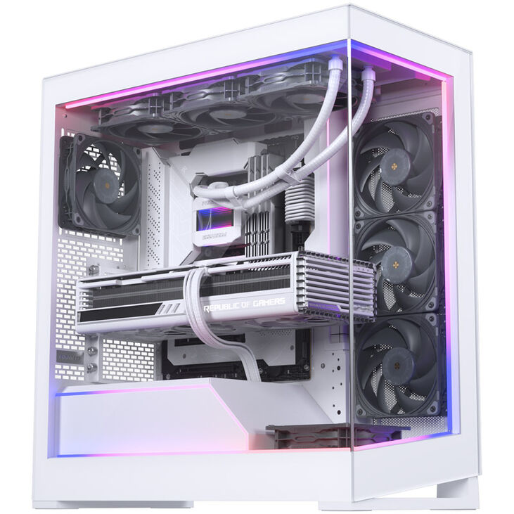 Phanteks NV5 Premium DRGB Kit + Power Hub, 3x for outer frame, 1x motherboard cable cover - white image number 1