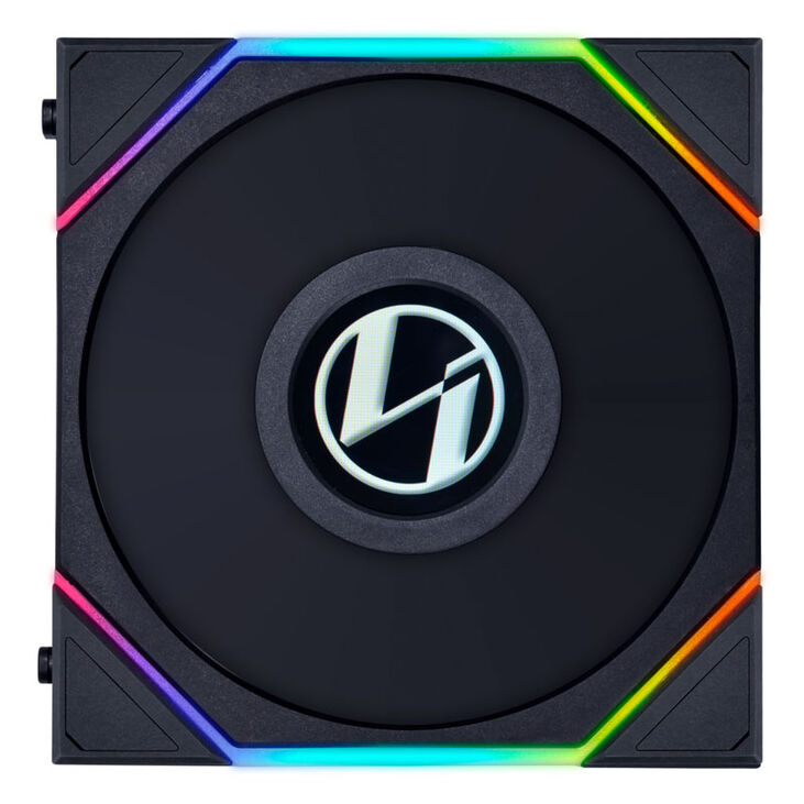 Lian Li UNI FAN TL LCD Series Lüfter, 3er-Pack inkl. Controller - 120mm, schwarz image number 2