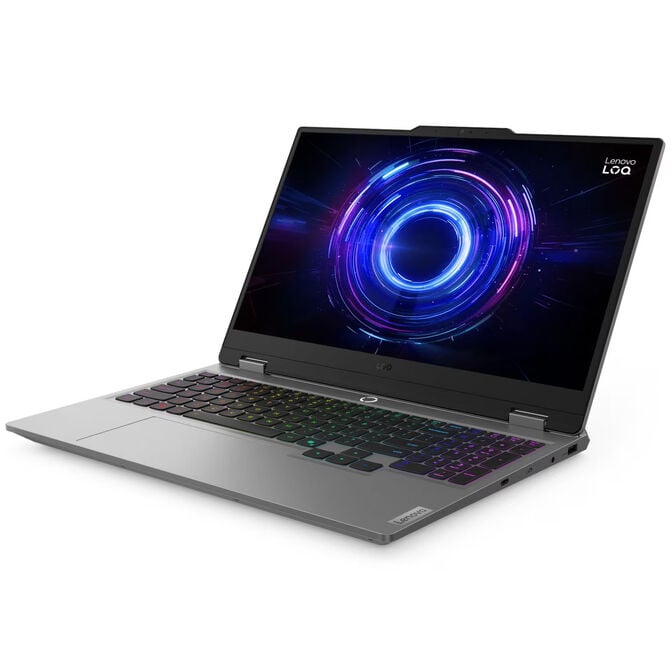 Lenovo LOQ 15IRX10 15.6 Full HD Gaming Laptop, Core i5-13450HX, RTX 5060 - Luna Grey image number 2