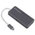 SilverStone SST-EP14C - USB 3.1 Typ-C Gen1 auf HDMI, 3x USB 3.1 Gen 1 Type-A, 1x USB 3.1 Gen 1 Type- image number null