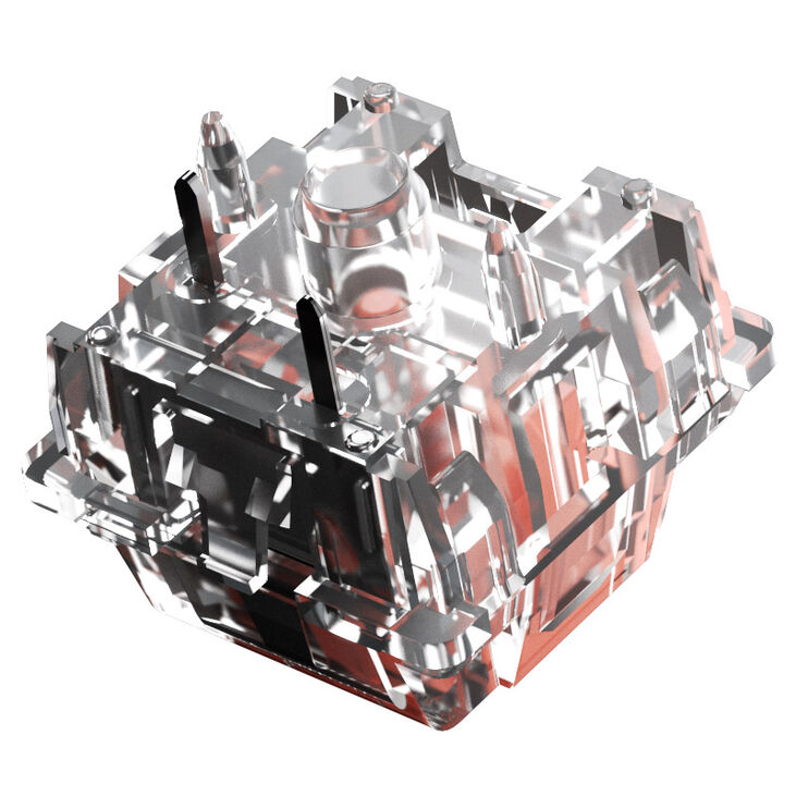 Glorious Fox Ultralight Switches, Mechanical, 5-Pin, Linear, MX Stem, 30g - Lubed, 110 Pieces image number 4