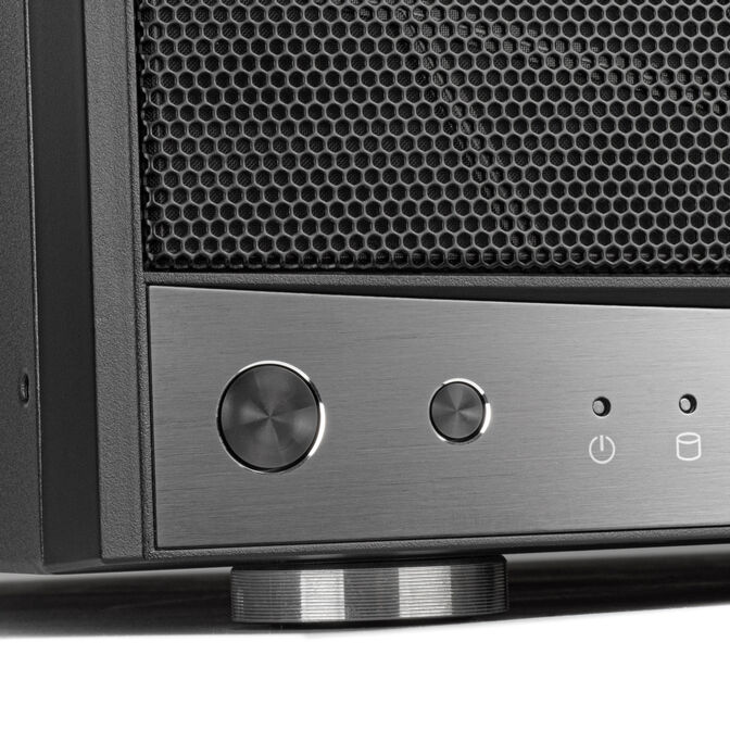 SilverStone SST-GD11B - Grandia Airflow Desktop - black image number 3
