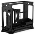 Fractal Design Era 2 Mini-ITX Case, Walnut Wood Panel &ndash; Silver image number null