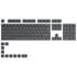 Glorious GPBT Keycaps - 115 PBT Tastenkappen, ISO, DE-Layout, Black Ash image number null