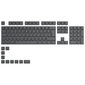 Glorious GPBT Keycaps - 115 PBT Tastenkappen, ISO, DE-Layout, Black Ash