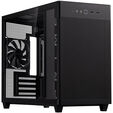 ASUS Prime AP201 Micro-ATX case, Tempered Glass - black image number null