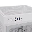 Thermaltake The Tower 200 PC-Geh&auml;use, Mini-Geh&auml;use, Mini-ITX, Tempered Glass - wei&szlig; image number null